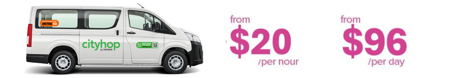 Cityhopp van with price